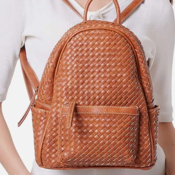 SHOMICO Small Woven Backpack - Picture 4 of 4